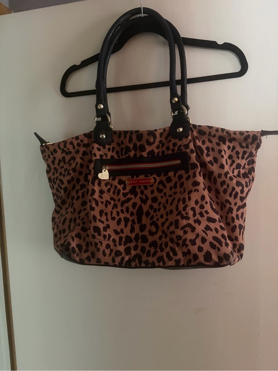 Betsey Johnson Handbags - Betsey Johnson Leopard Print Tote
